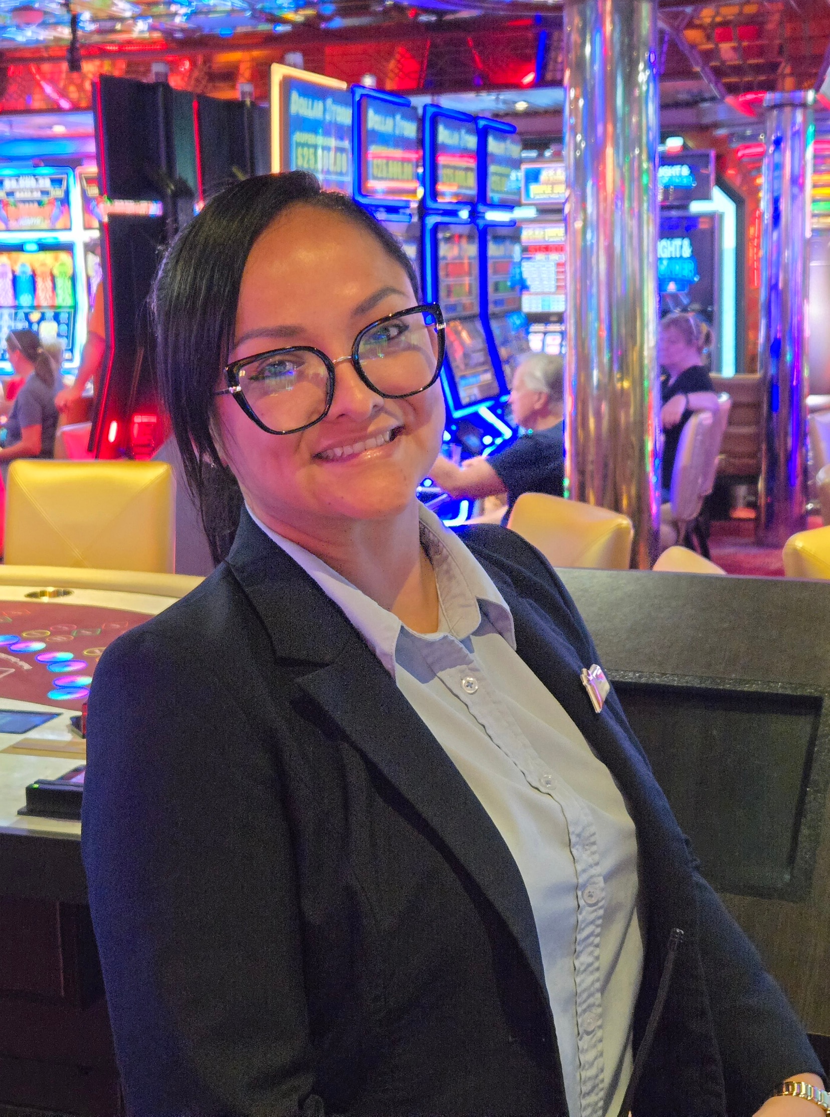 Elena, Casino Supervisor