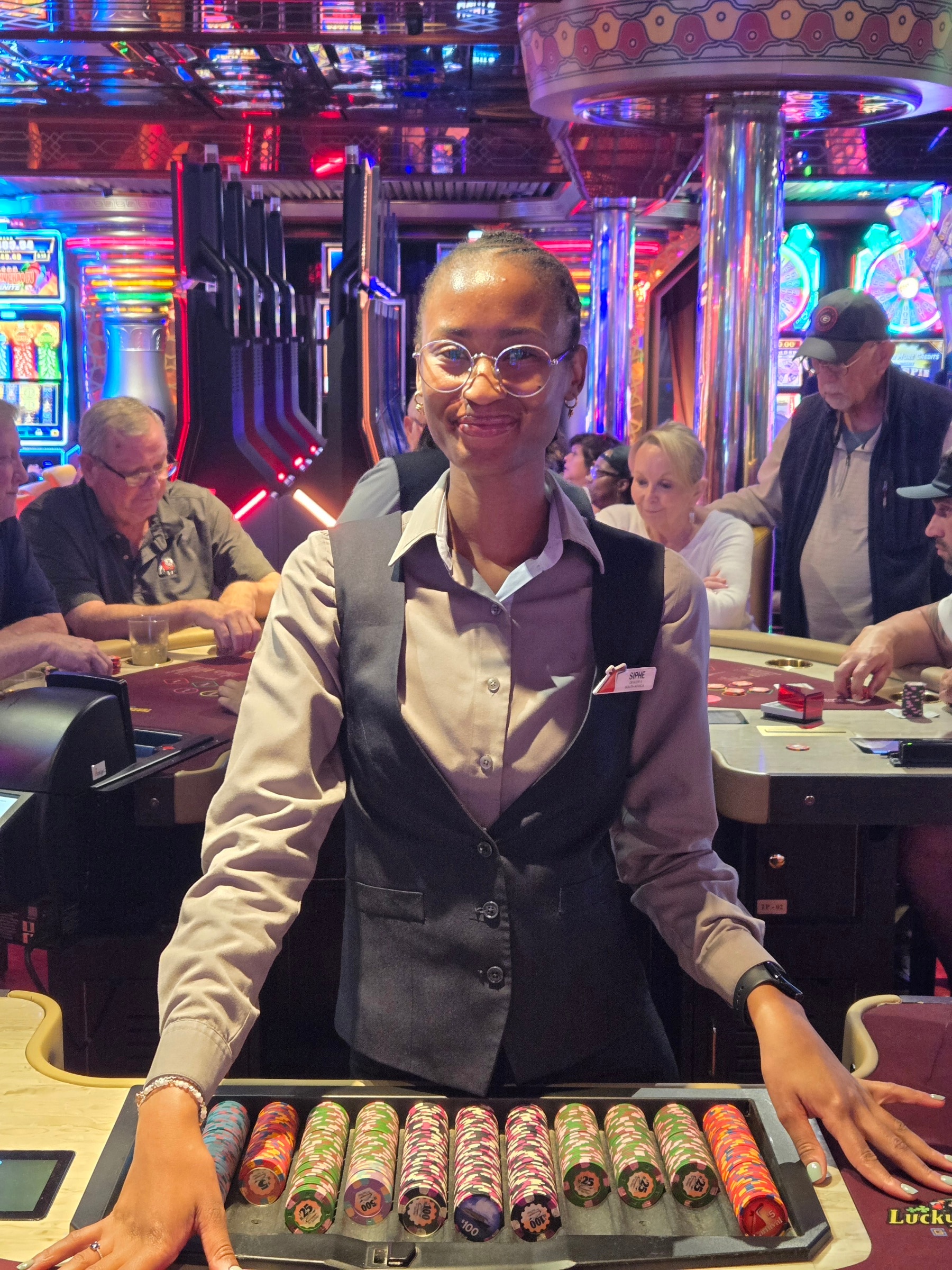 Siphesihle, Casino Dealer